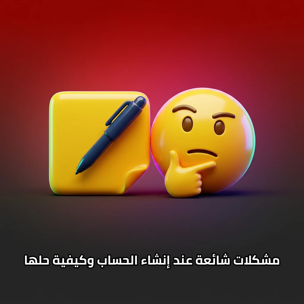 حل مشكلات إنشاء الحساب مثل رفض البريد الإلكتروني وكود الترقية MASR888S وأخطاء التسجيل