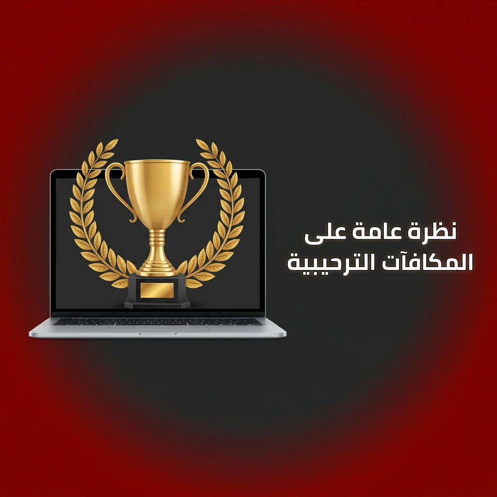جدول مكافآت ترحيبية للاعبين الجدد يوضح باقات الرياضة والكازينو واللفات المجانية مع نسب البونص