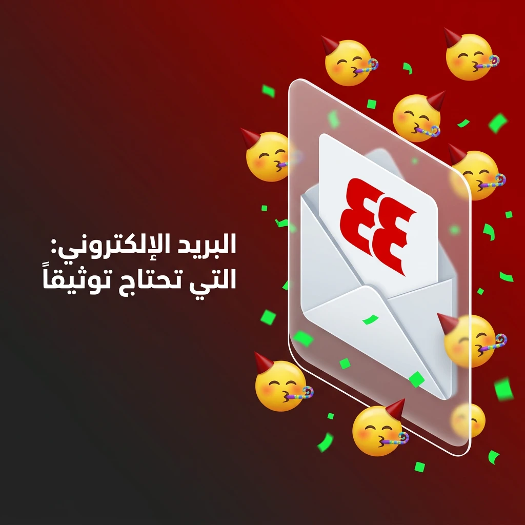 إرسال بريد إلكتروني لفريق الدعم لتوثيق المشكلات والنزاعات المالية وطلبات KYC مع رد خلال 24 ساعة