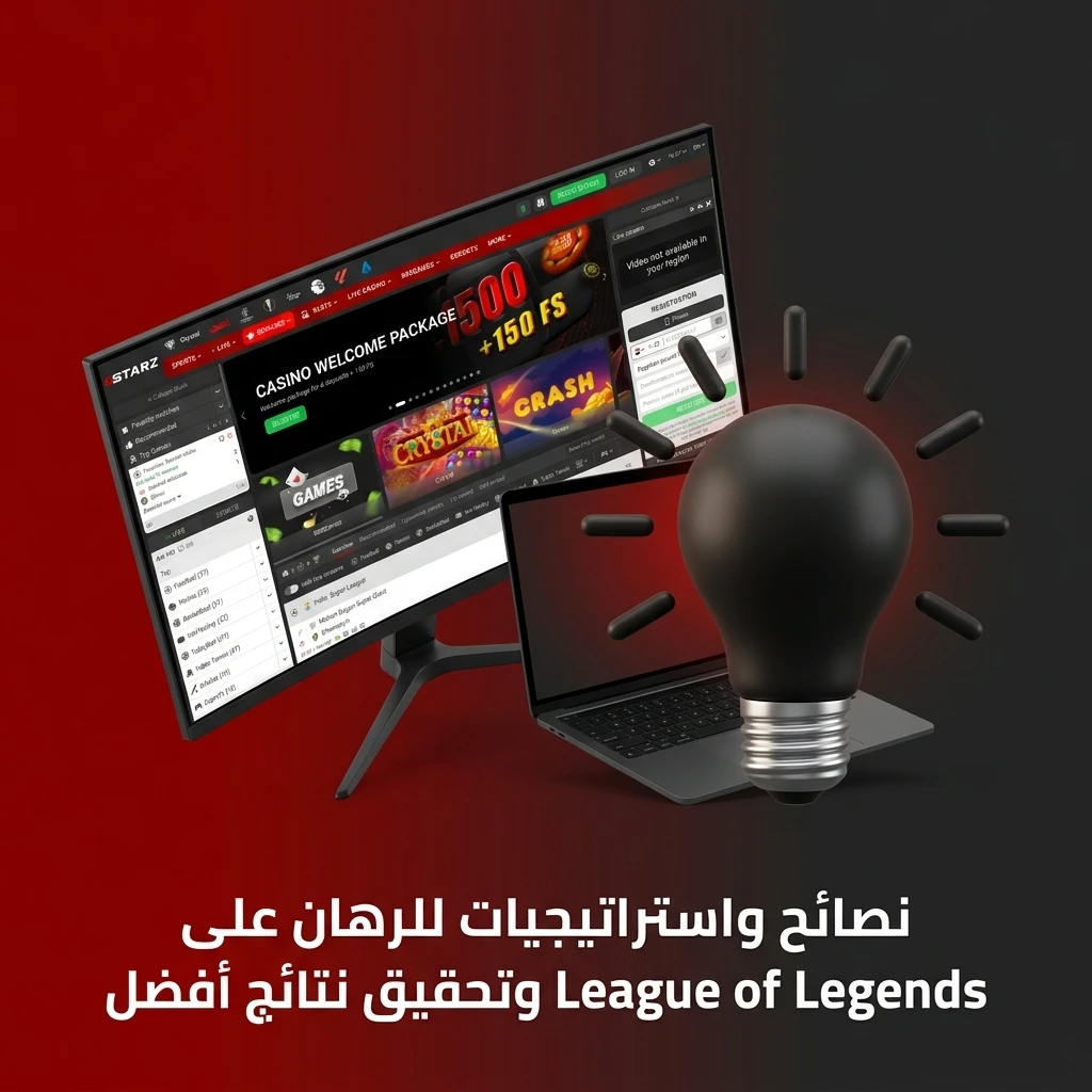 نصائح واستراتيجيات الرهان على League of Legends لتحقيق نتائج أفضل بإدارة ذكية