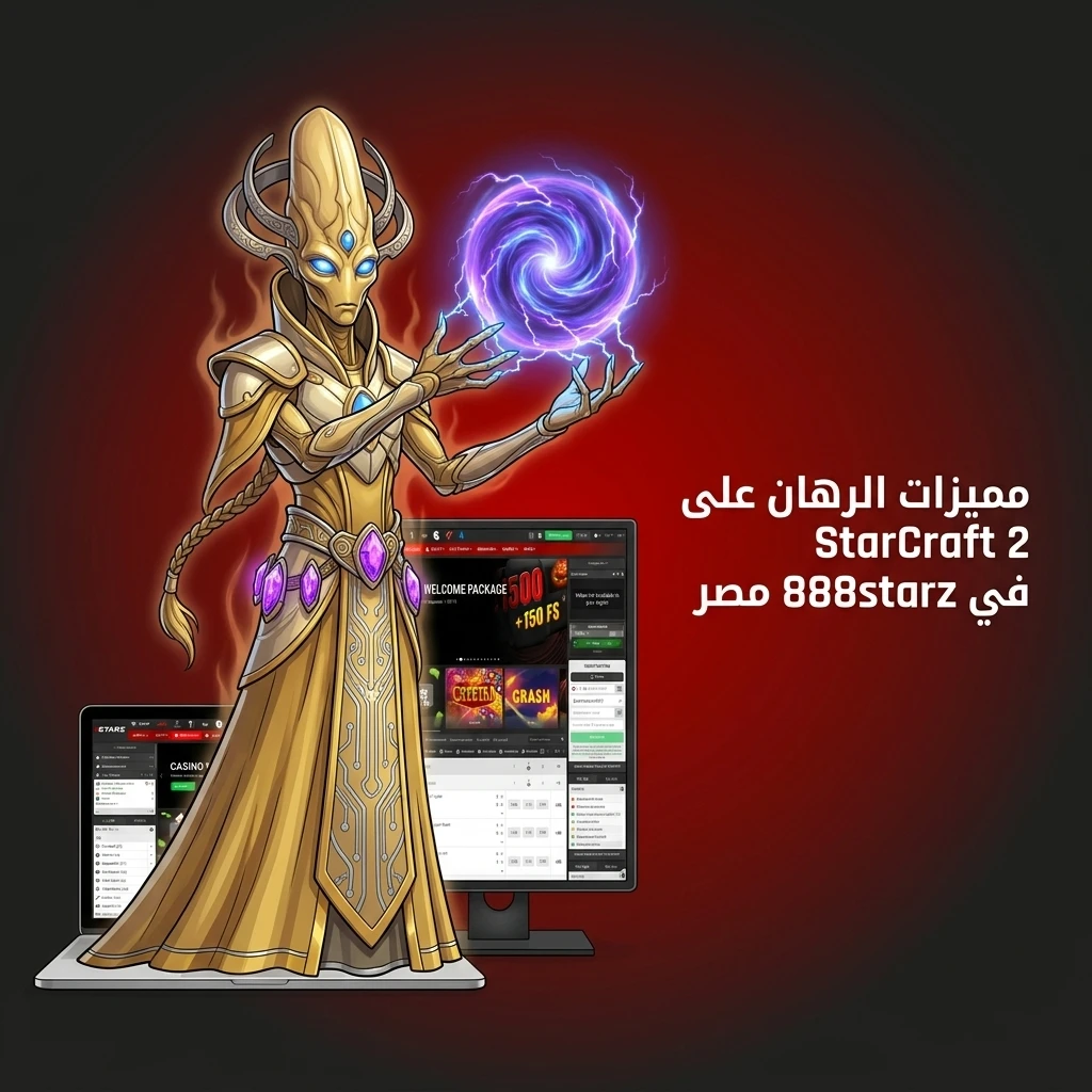 مميزات الرهان على StarCraft 2 في 888starz مصر مع مكافآت ضخمة وطرق دفع محلية